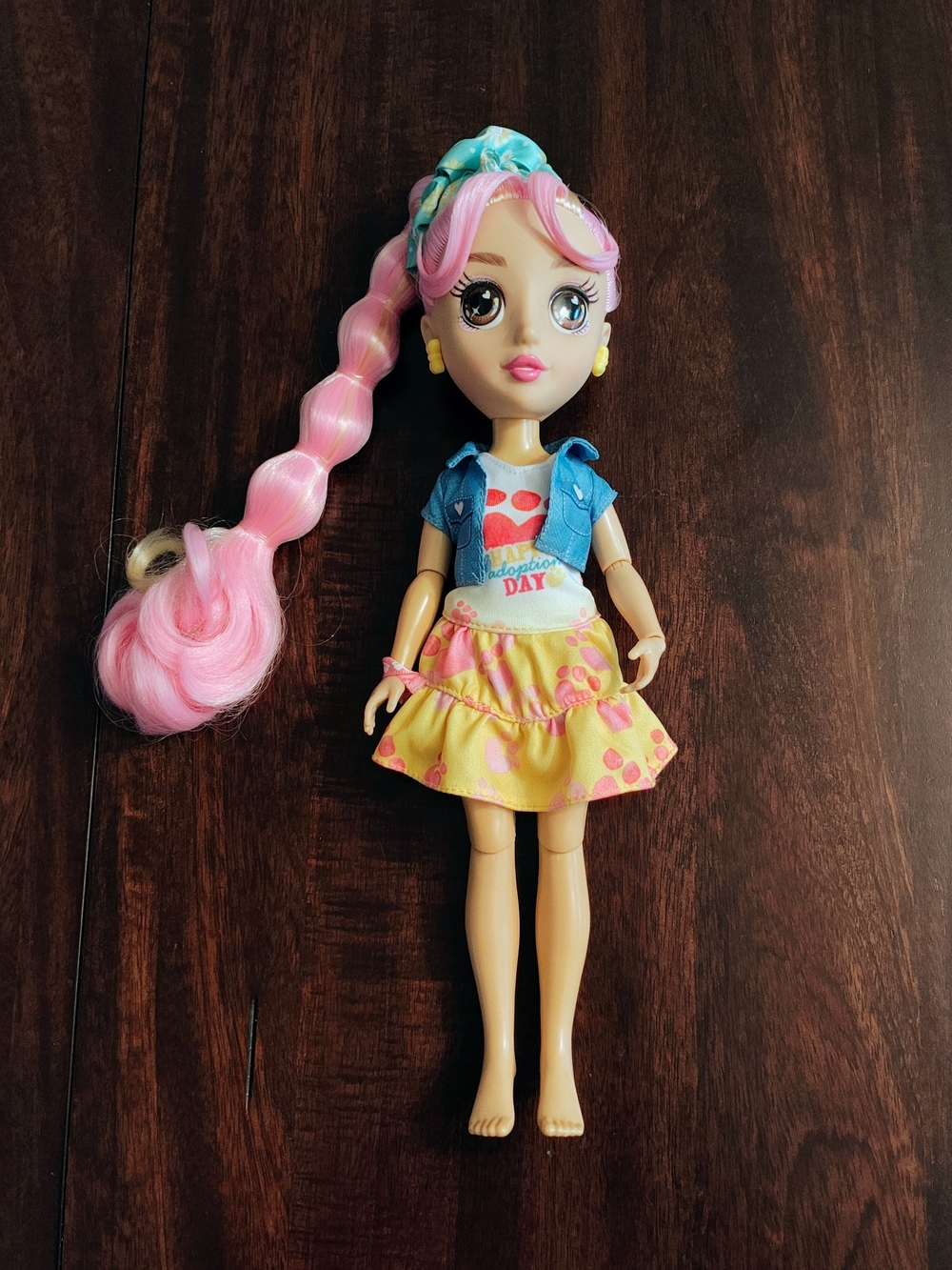Pink-Haired Fashion Doll for Kids - Playtime Doll